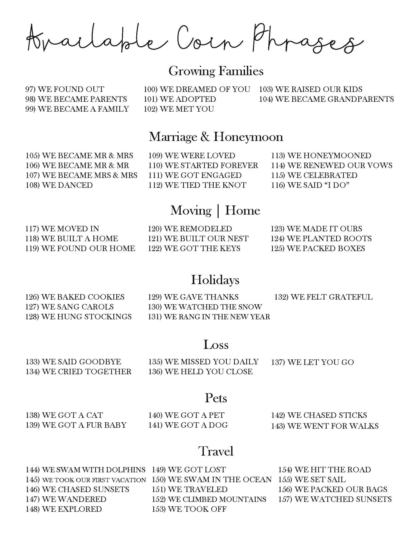 Personalised "Our Story" Wooden Milestone Ornament