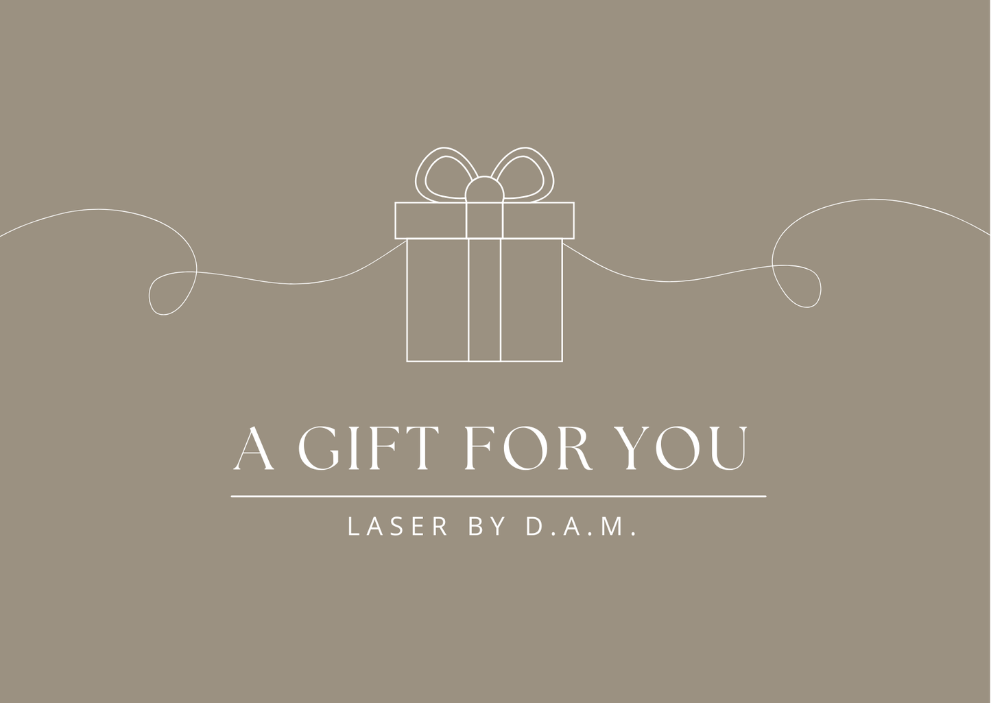 Laser by D.A.M. Gift Card