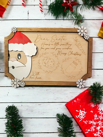 Personalised Santa's Treat Tray