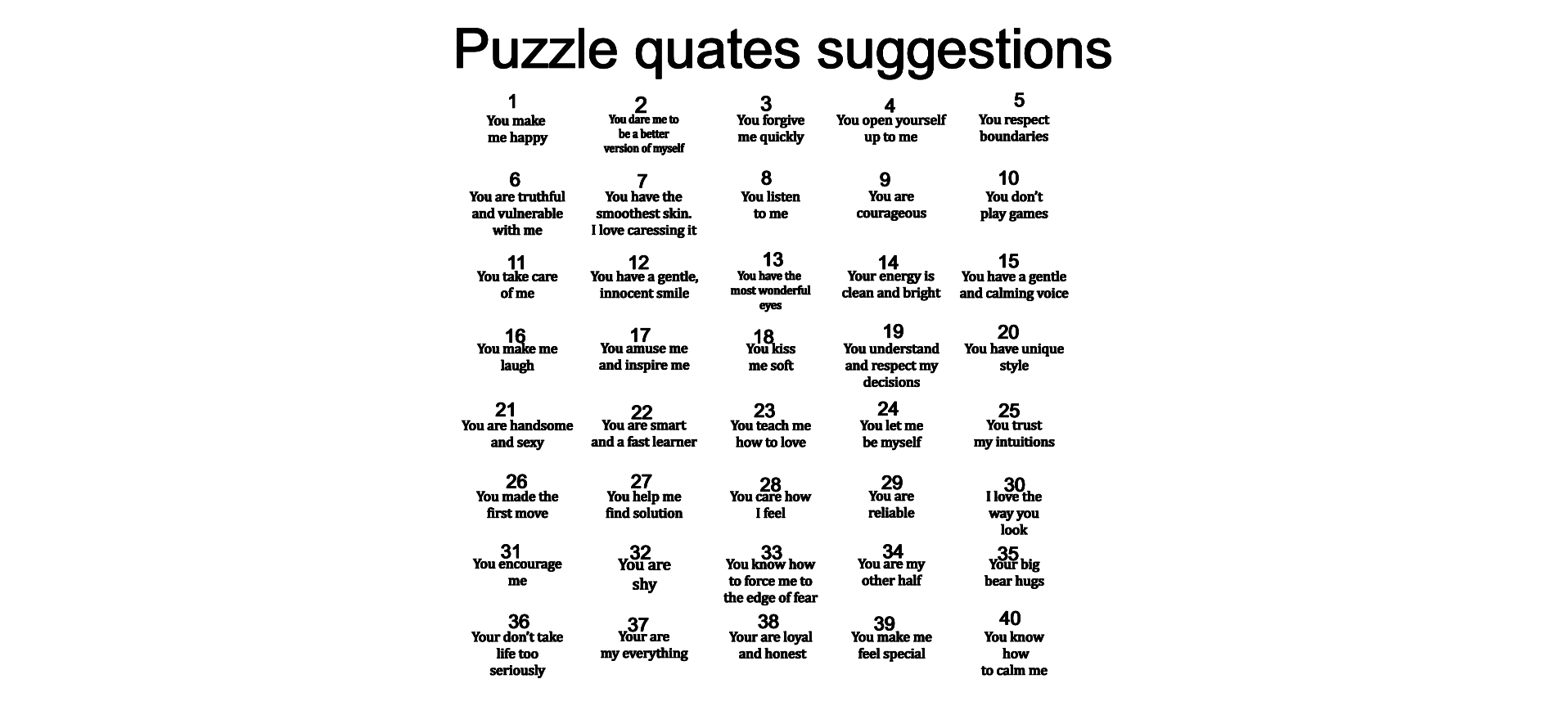 Photo Frame "12 reason why I love you", Valentine's Day Gift