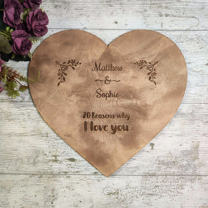 Valentine's Puzzle, Reasons Why I Love You, Personalised gift