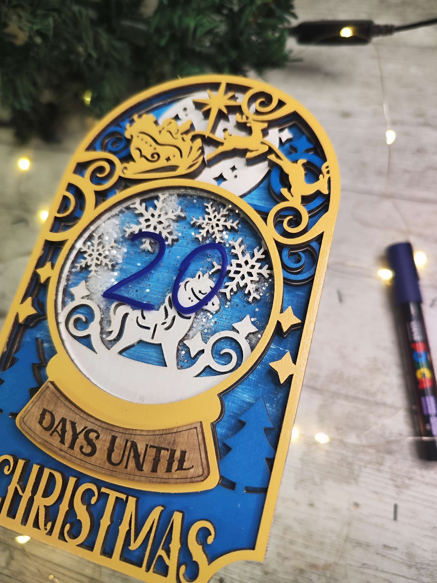 Christmas Shaker Countdown