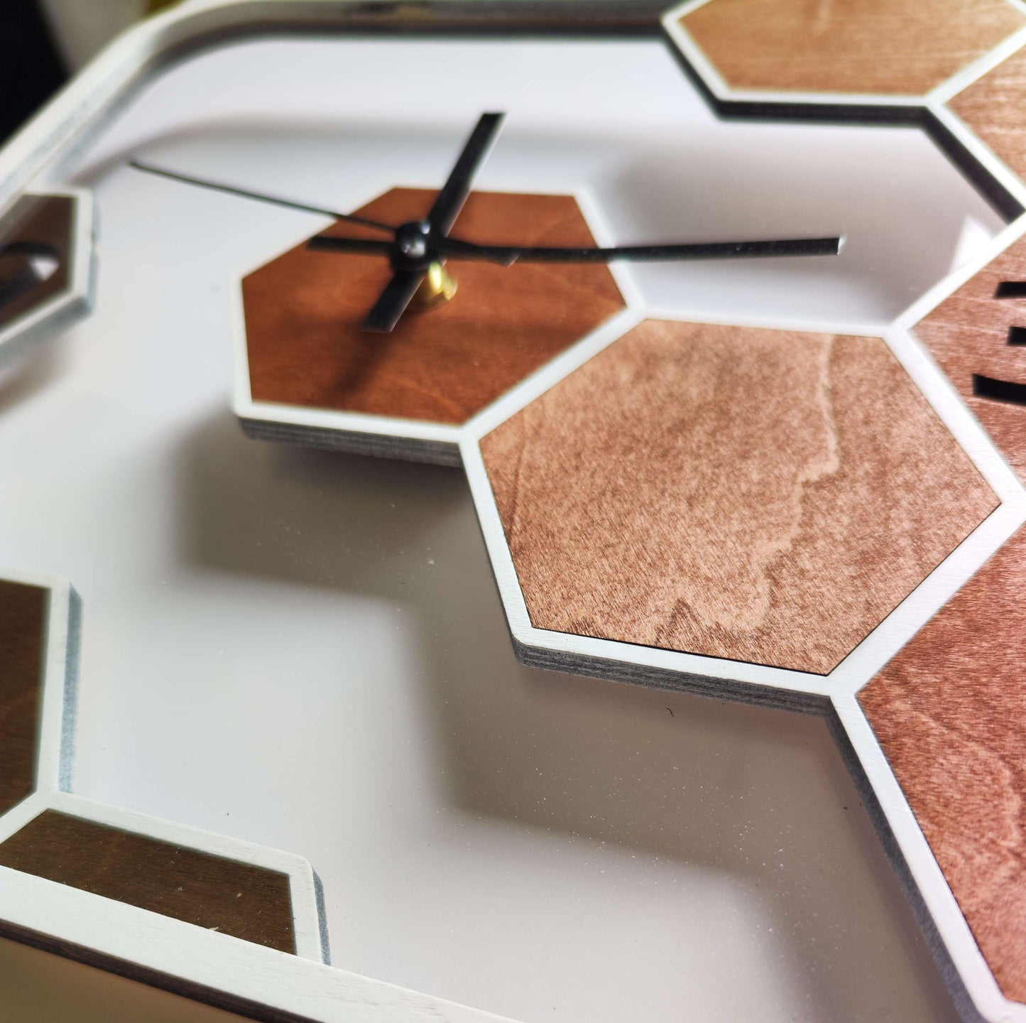 Wall clock "Honeycomb"
