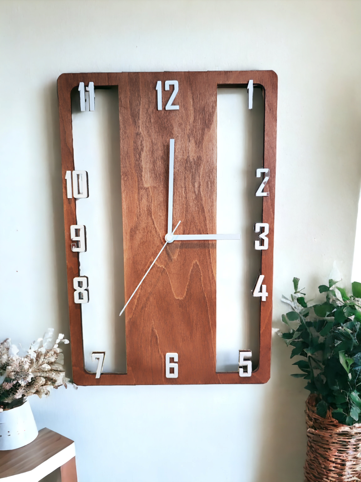 Wooden Wall Clocks Scandinavian Design