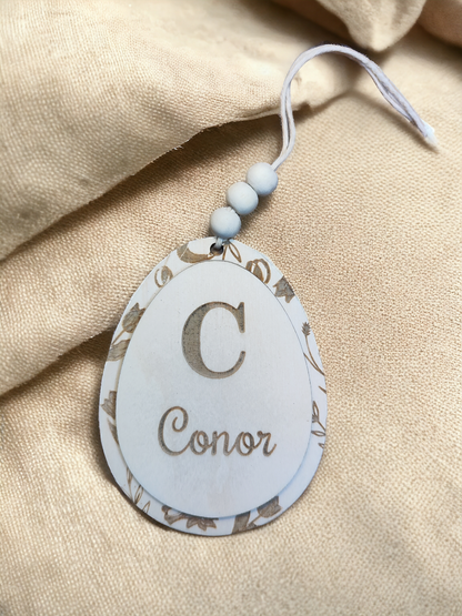 Personalised Easter Basket Tags