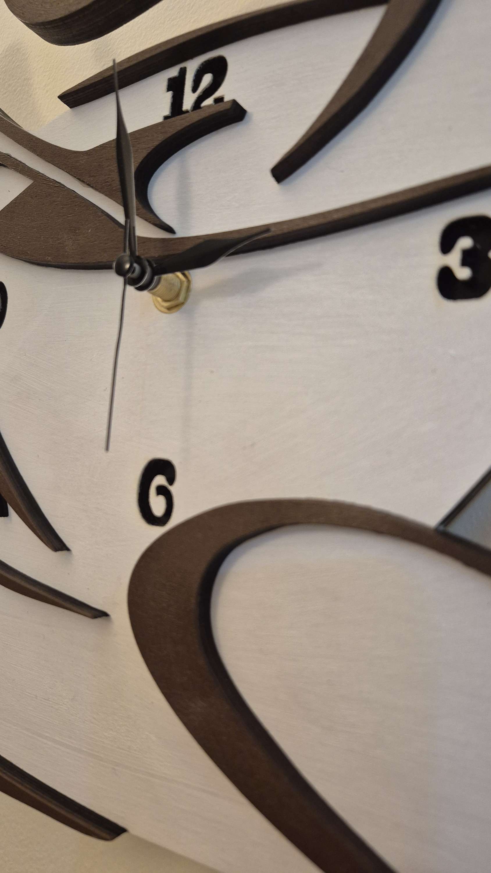 Cup of Coffee Wooden Wall Clock