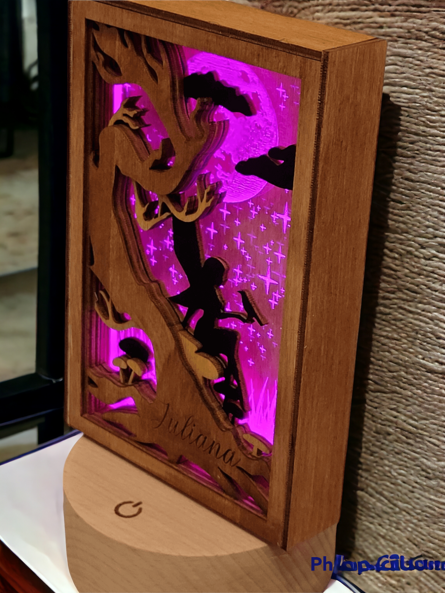 3D Personalised Night Lamp "Fairy"