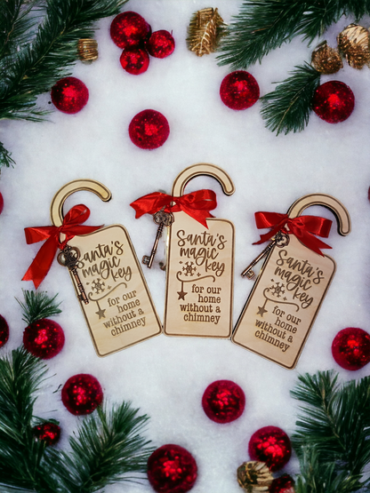 Christmas Door Hanger "Santa's Magic Key"