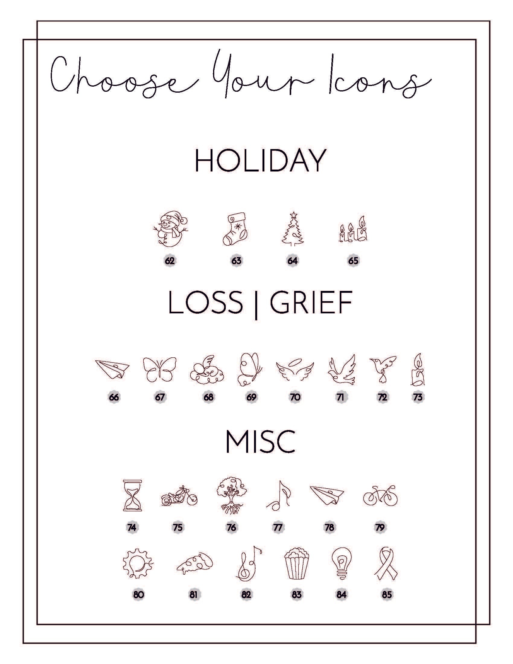 Personalised "Our Story" Wooden Milestone Ornament