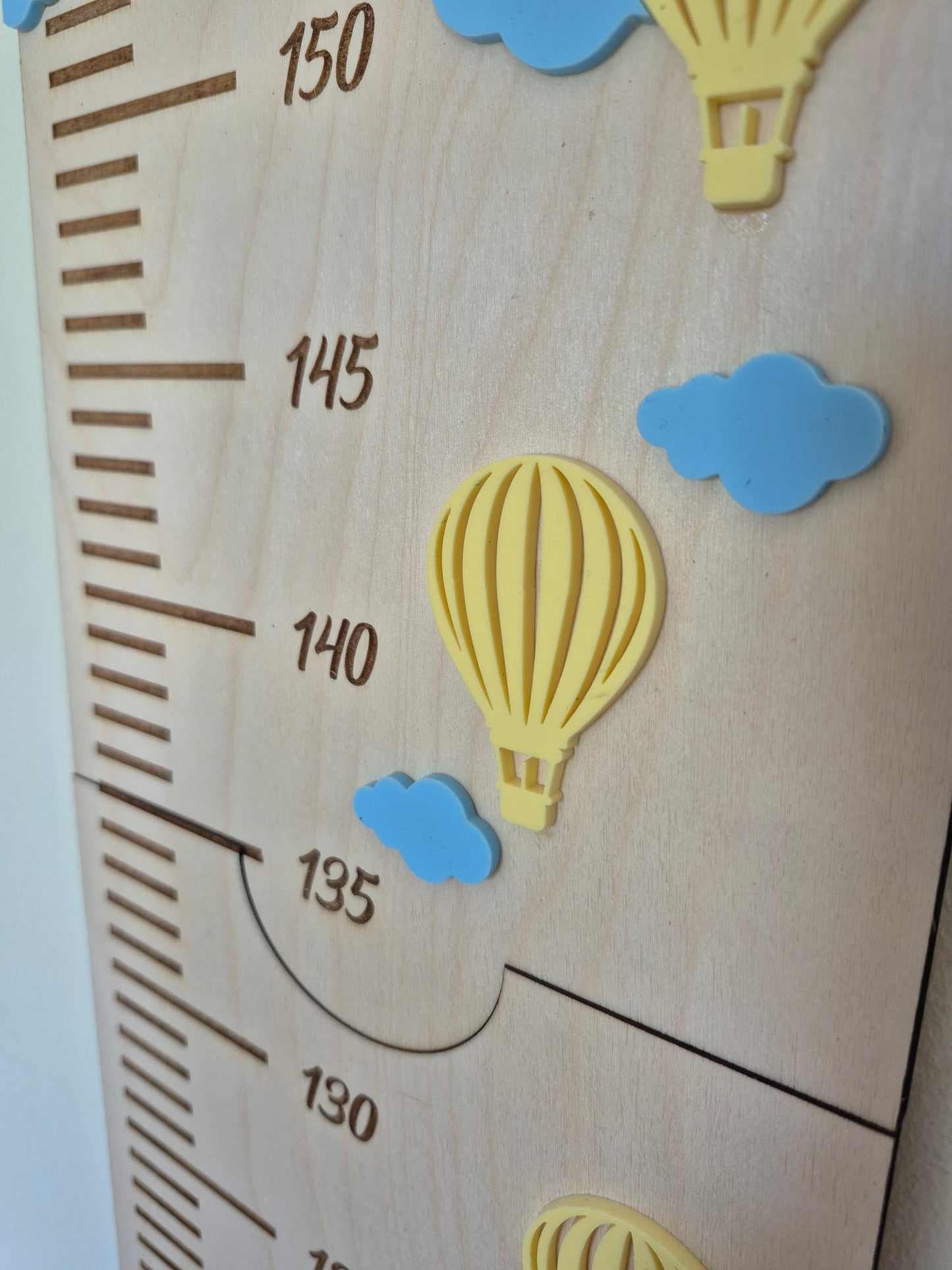 Personalised Growth Chart - Hot Air Balloon