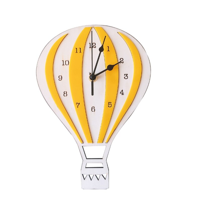 Kids Wooden Wall Clock "Balloon"