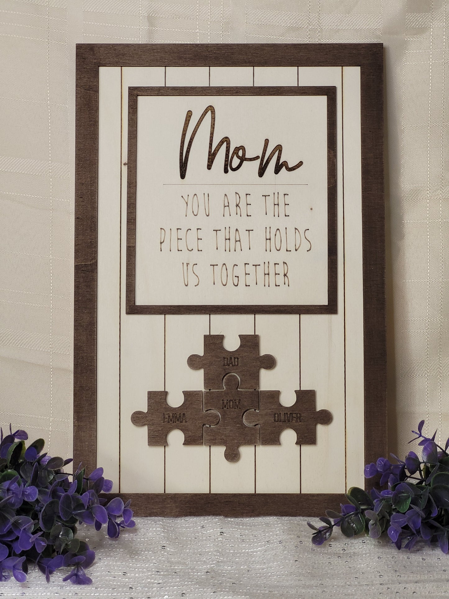 Mother's Day Puzzle Sign
