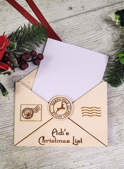 3D Personalised Letter To Santa Christmas Ornament