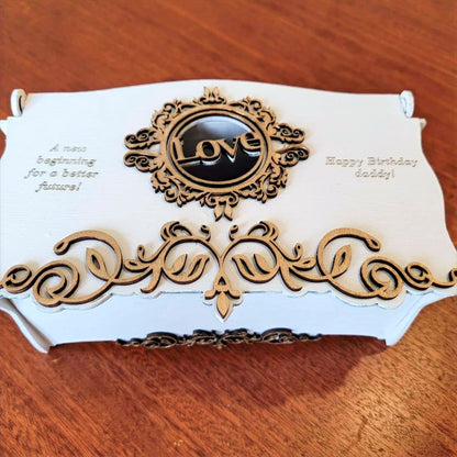 Handmade Personalised Gift box, unique style