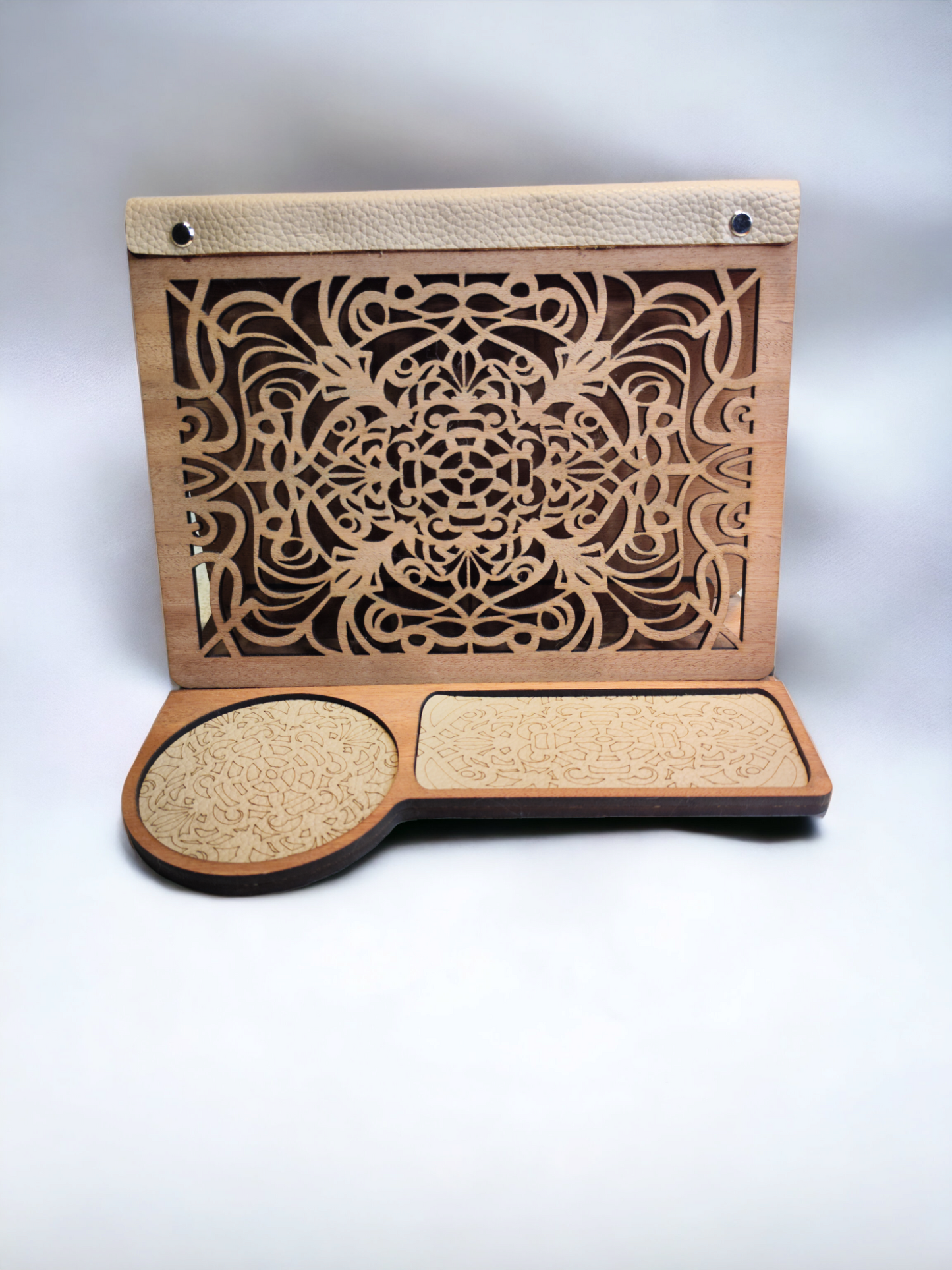 Wooden Book Valet Tray