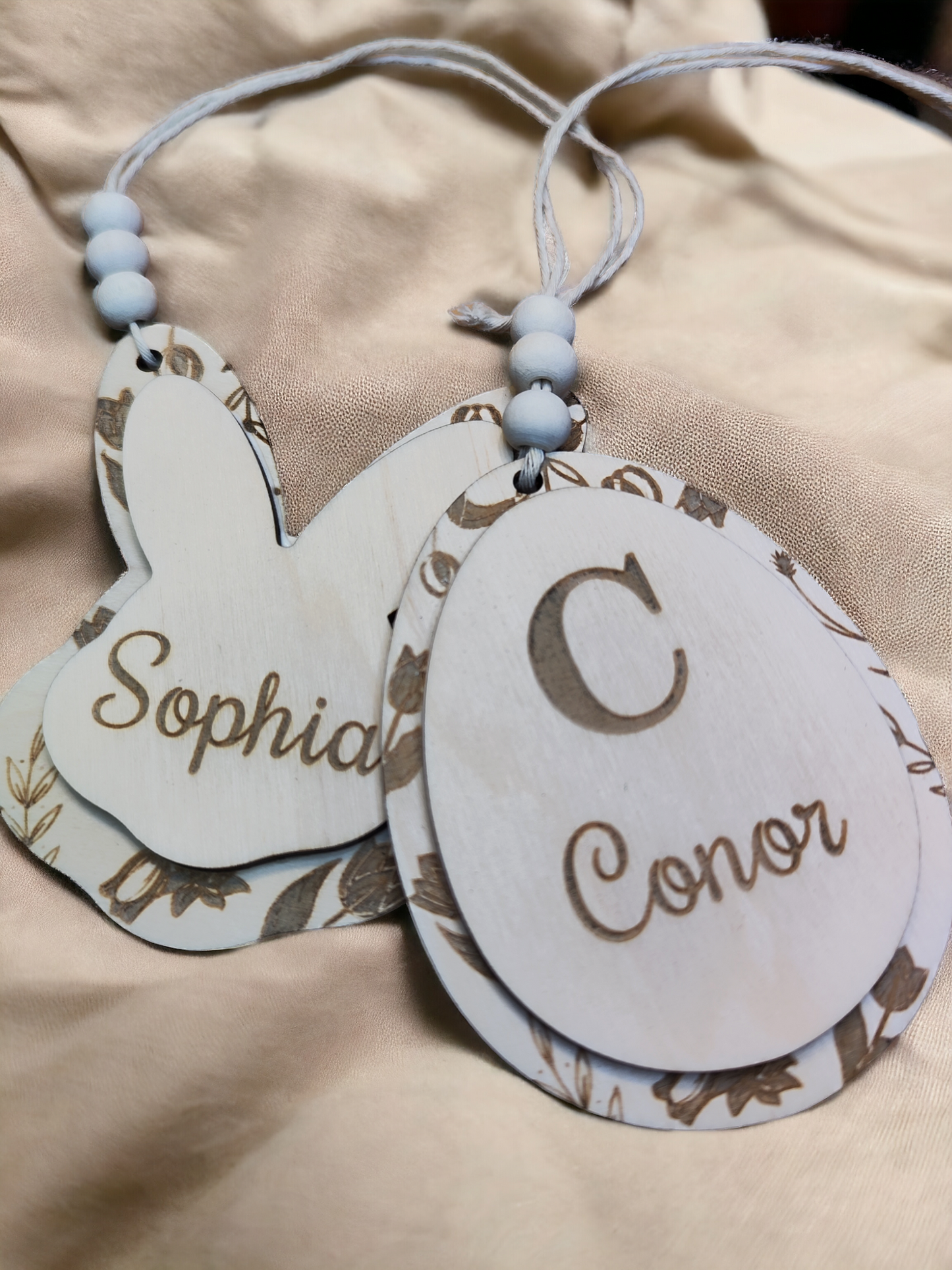 Personalised Easter Basket Tags