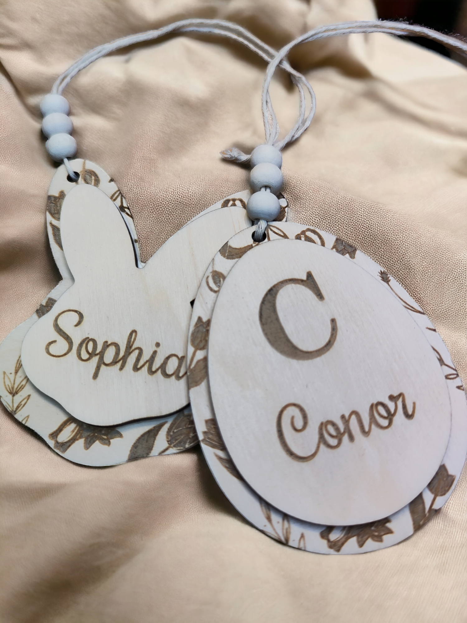 Personalised Easter Basket Tags