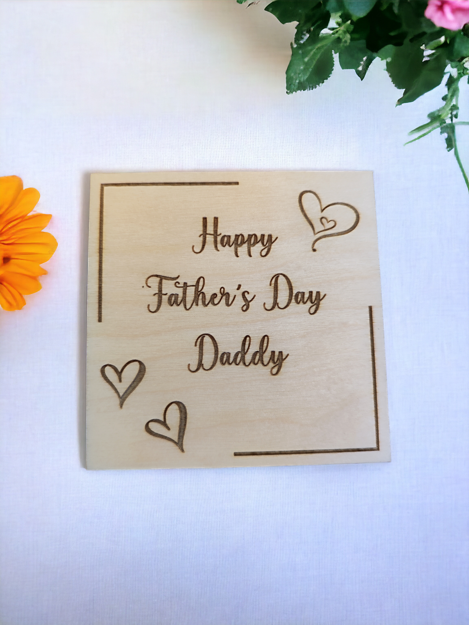 Personalised Photo pull-up gift box for Father's Day