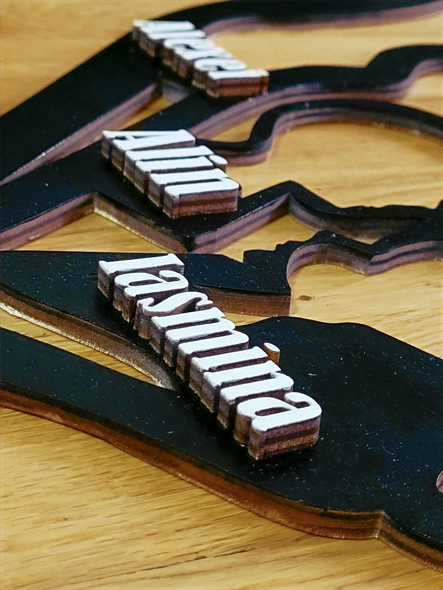 Family Silhouette 3D wall art