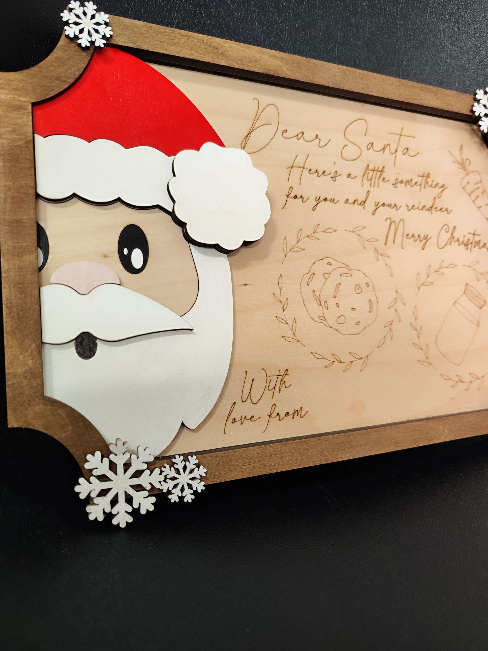 Personalised Santa's Treat Tray