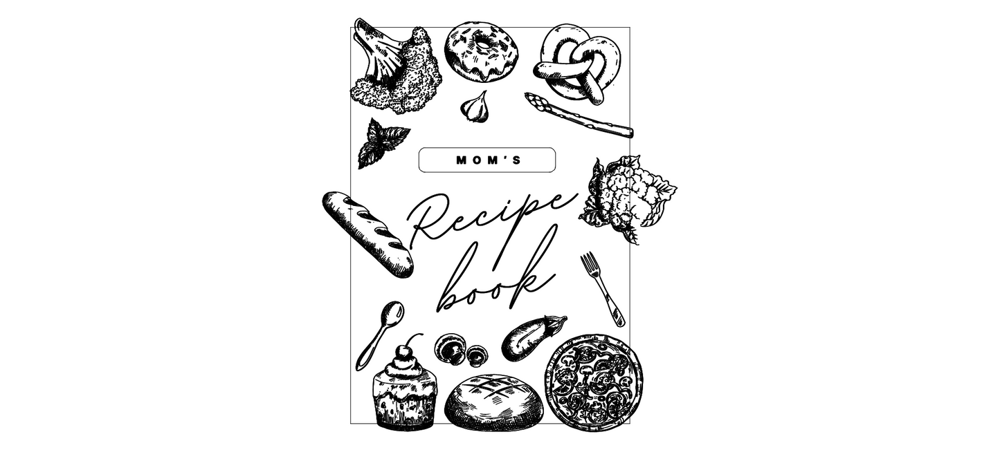 Personalised Wooden Recipe Book Binder | A5 & A4 Wooden Recipe Book
