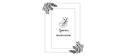 Personalised Wooden Recipe Book Binder | A5 & A4 Wooden Recipe Book