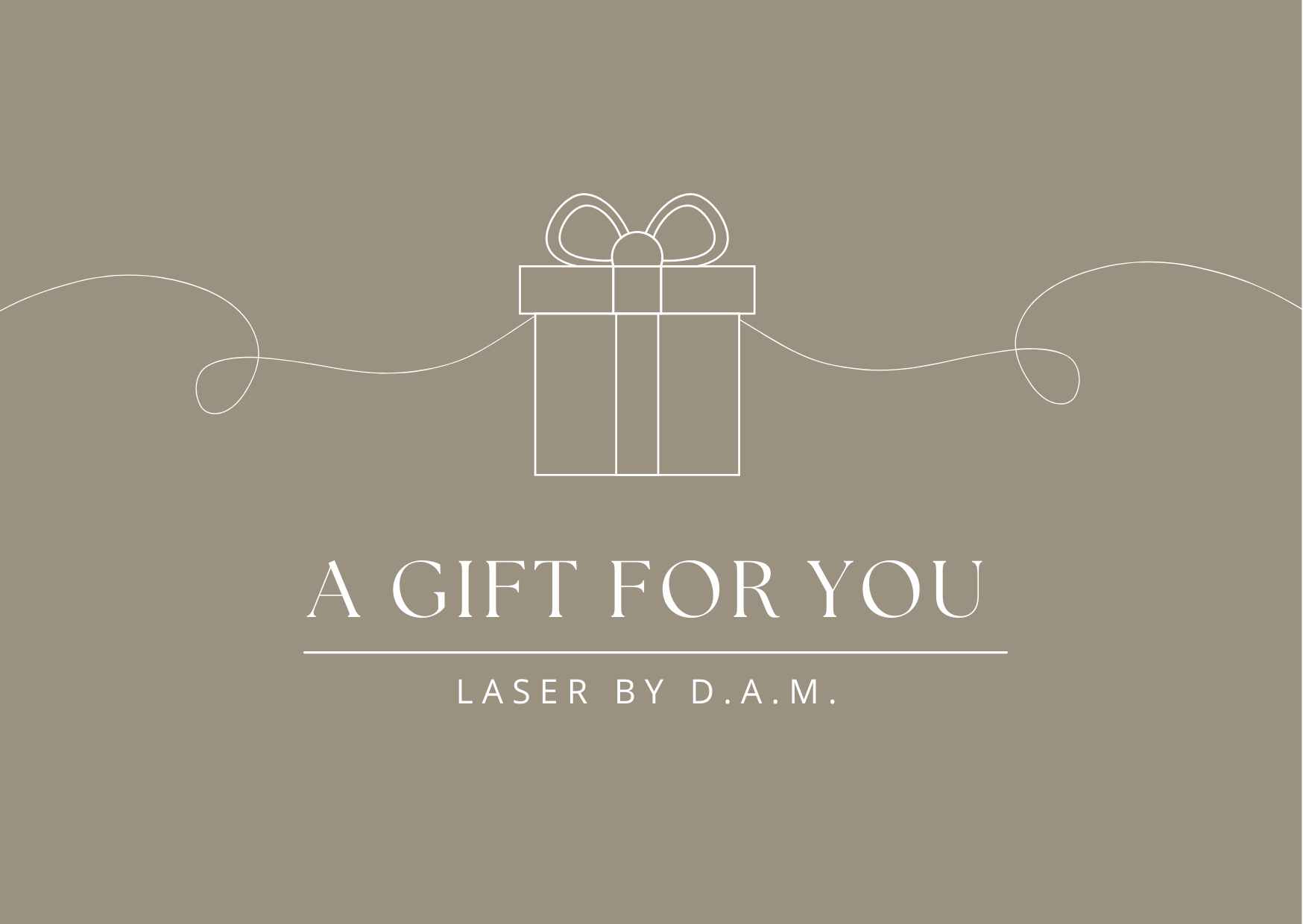 Laser by D.A.M. Gift Card