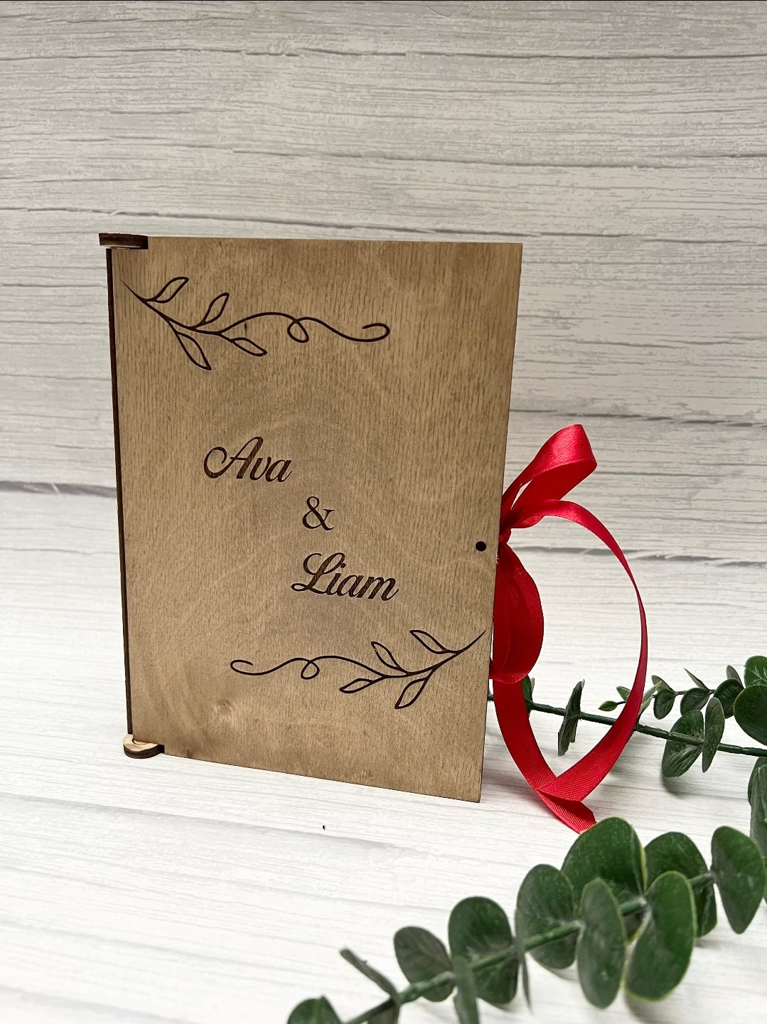 Personalised Valentine’s Day Photo Frame – “You Won My Heart” Wooden Tic-Tac-Toe Design - Laser by D.A.M.