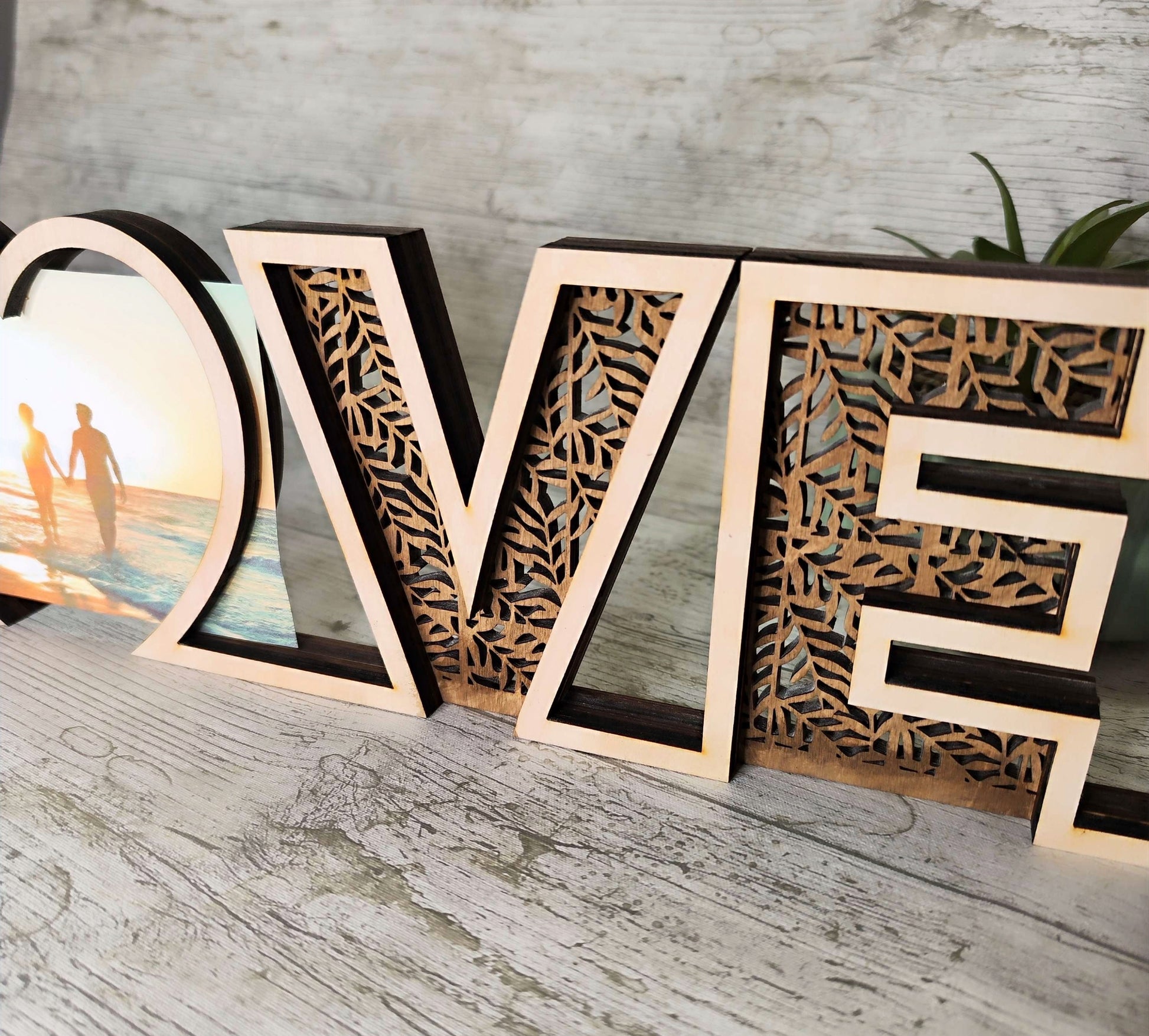 Valentine's Wooden Photo Frame