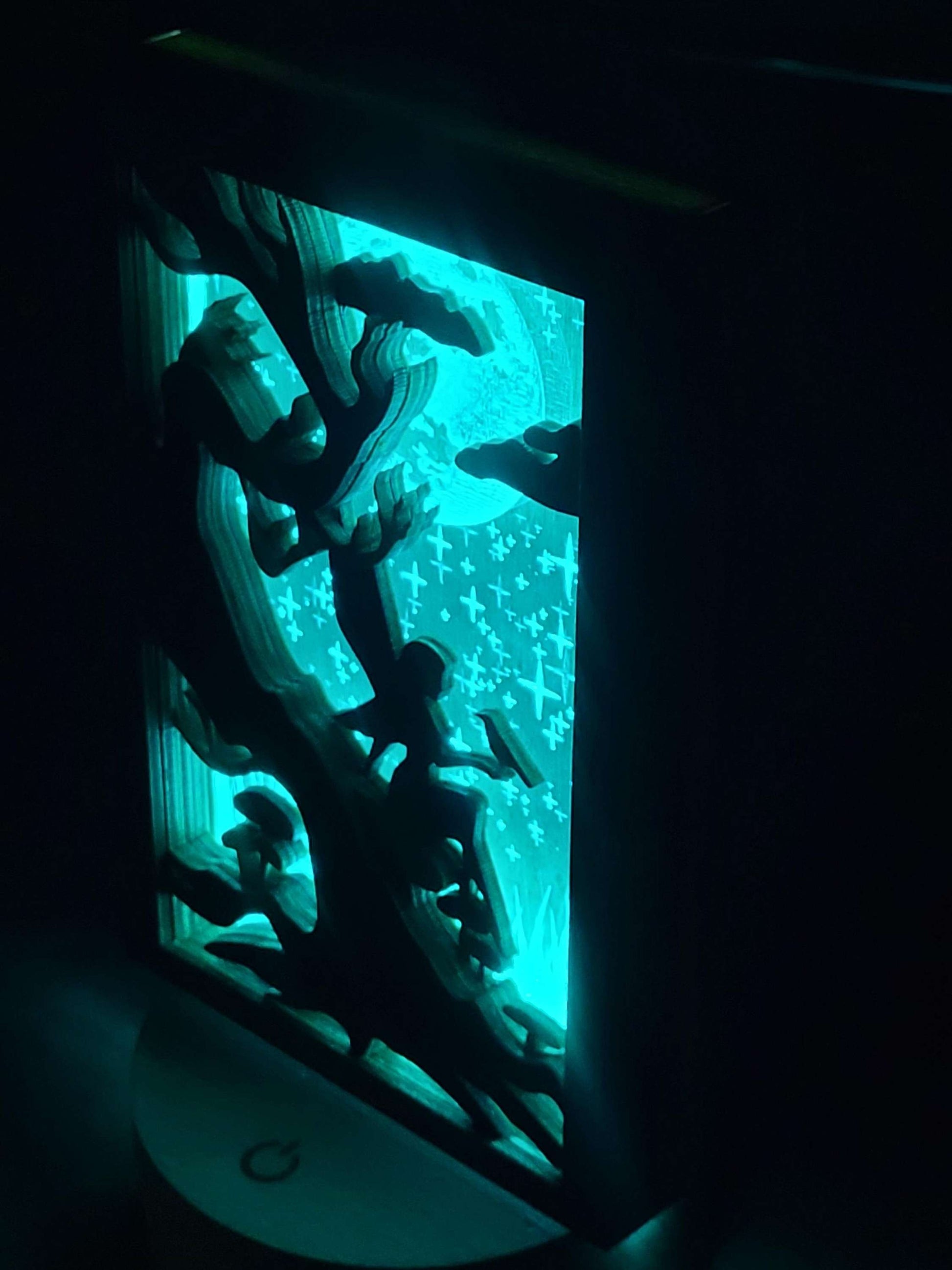 3D Personalised Night Lamp "Fairy"