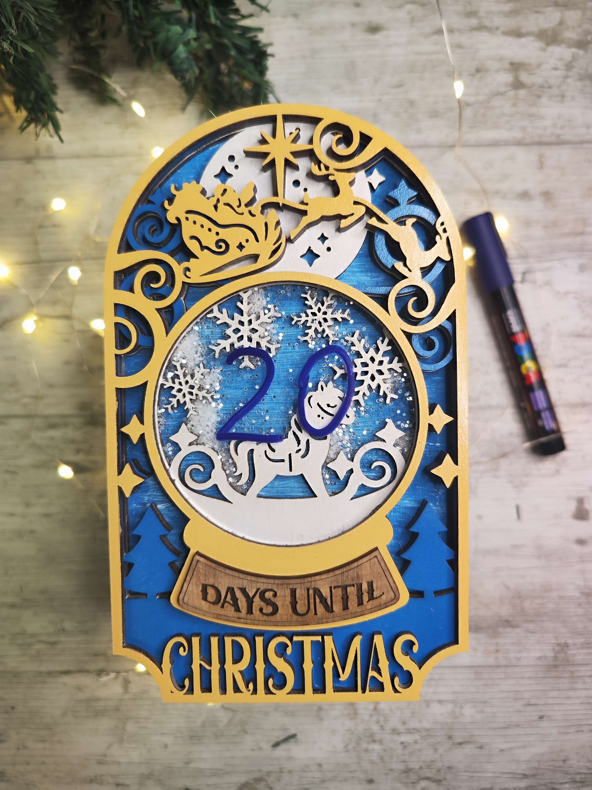 Christmas Shaker Countdown