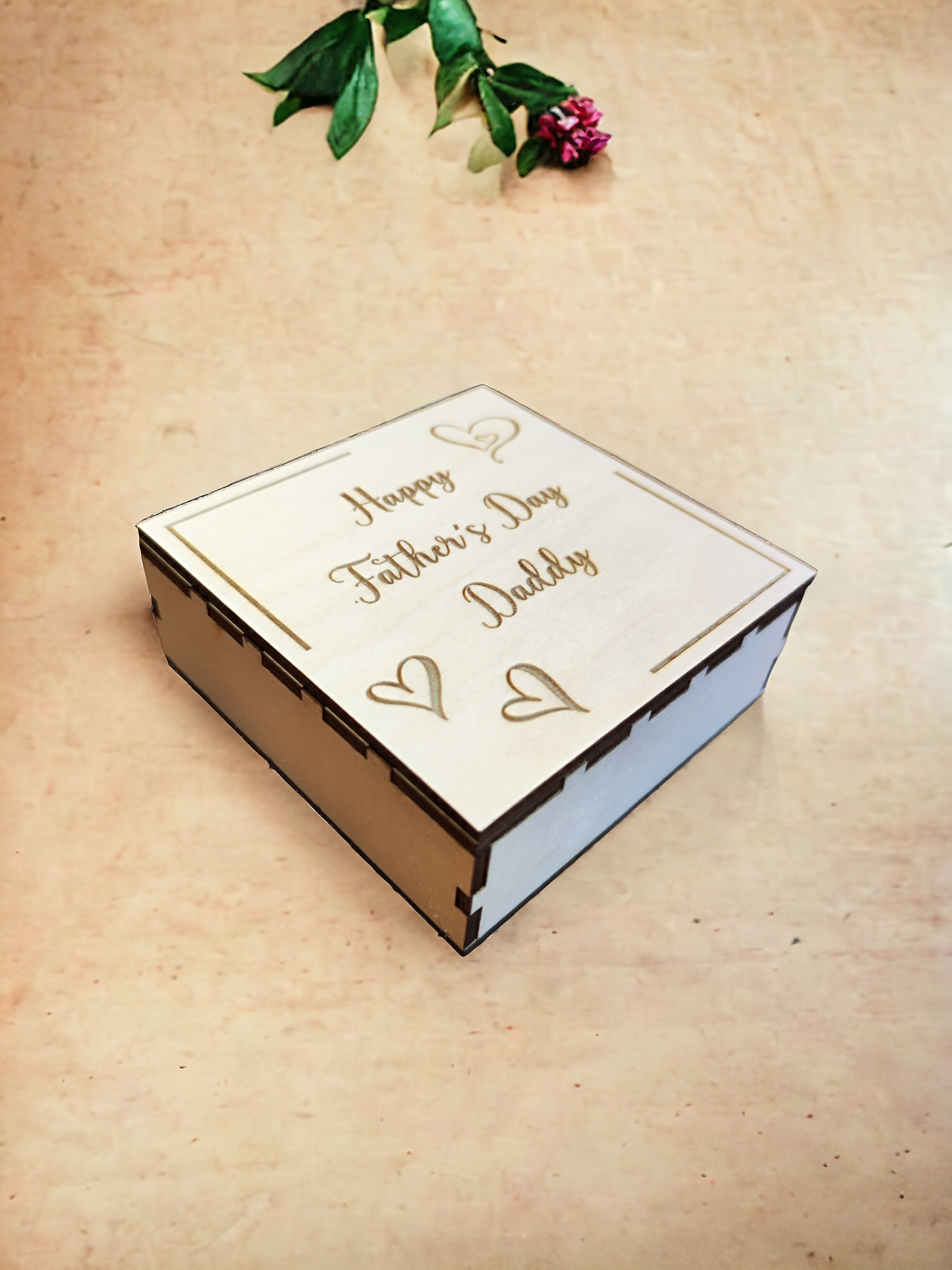 Personalised Photo pull-up gift box for Father's Day