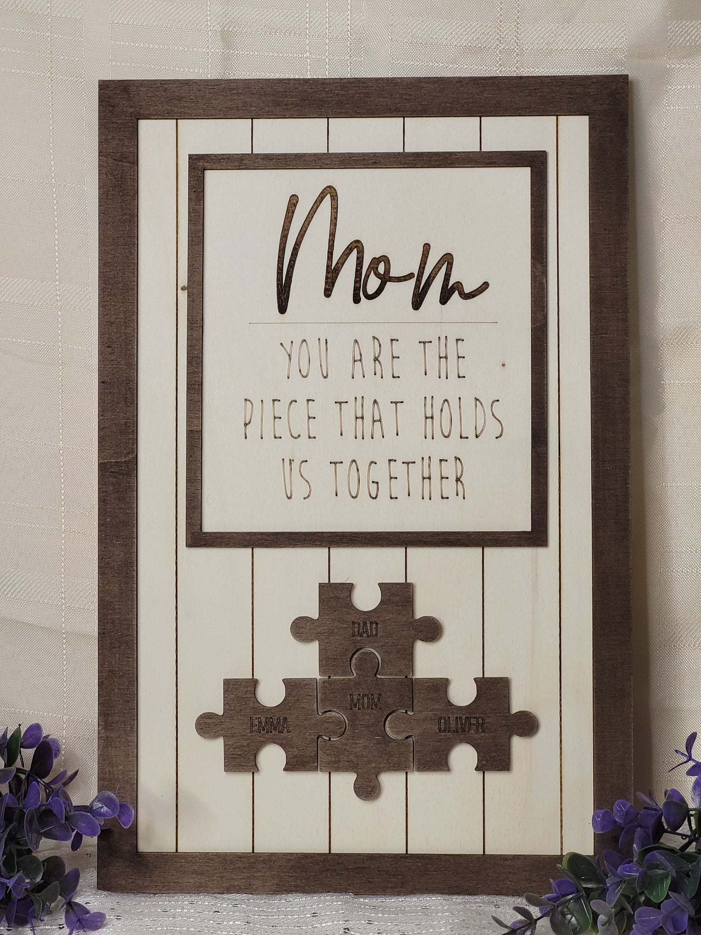 Mother's Day Puzzle Sign