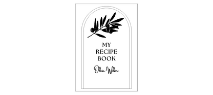 Personalised Wooden Recipe Book Binder | A5 & A4 Wooden Recipe Book