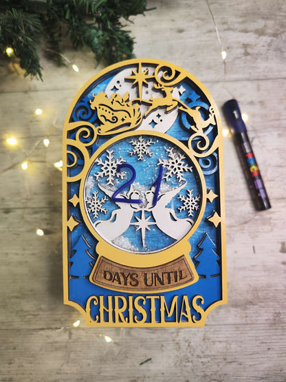 Christmas Shaker Countdown