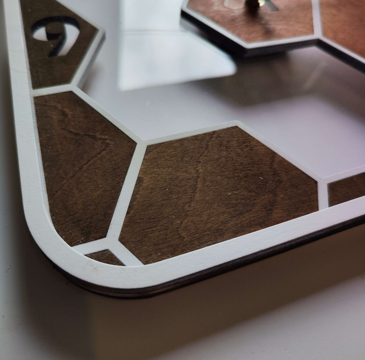 Wall clock "Honeycomb"