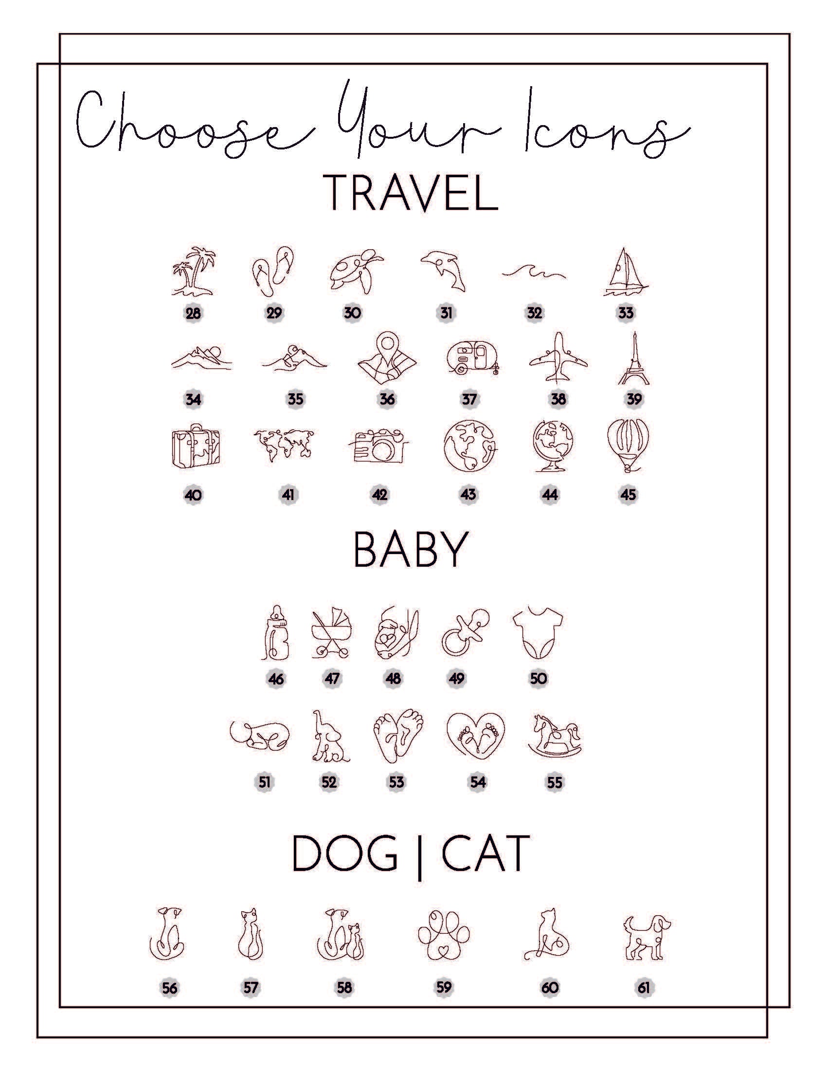 Personalised "Our Story" Wooden Milestone Ornament