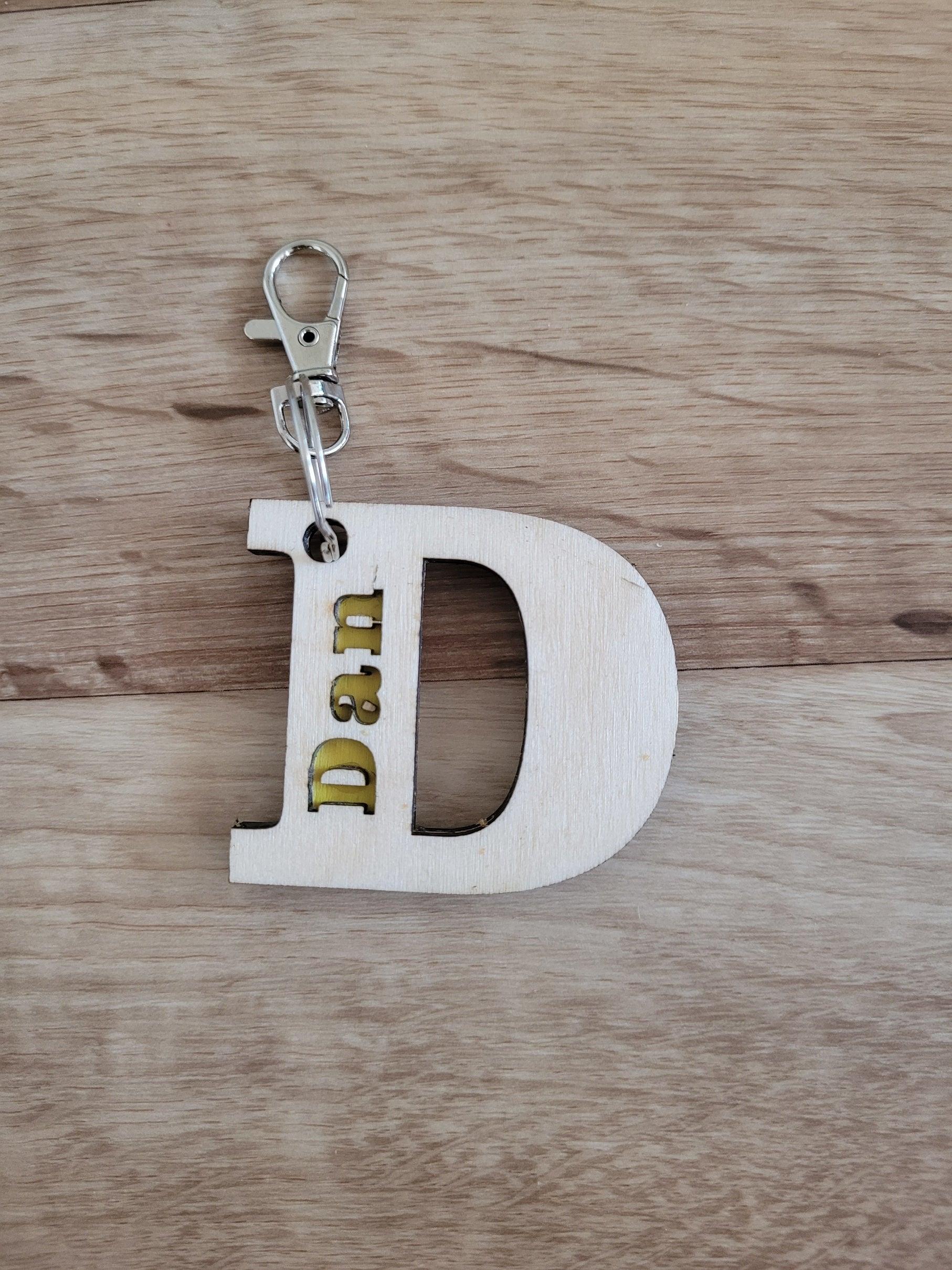 Personalised Back to school bag tag