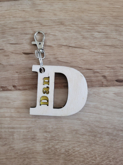 Personalised Back to school bag tag