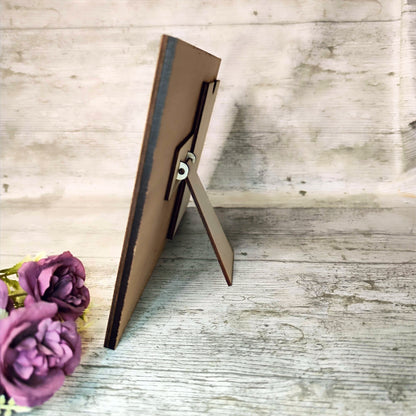 Personalised Wooden photo frame "Puzzle", Mother's Day Gift