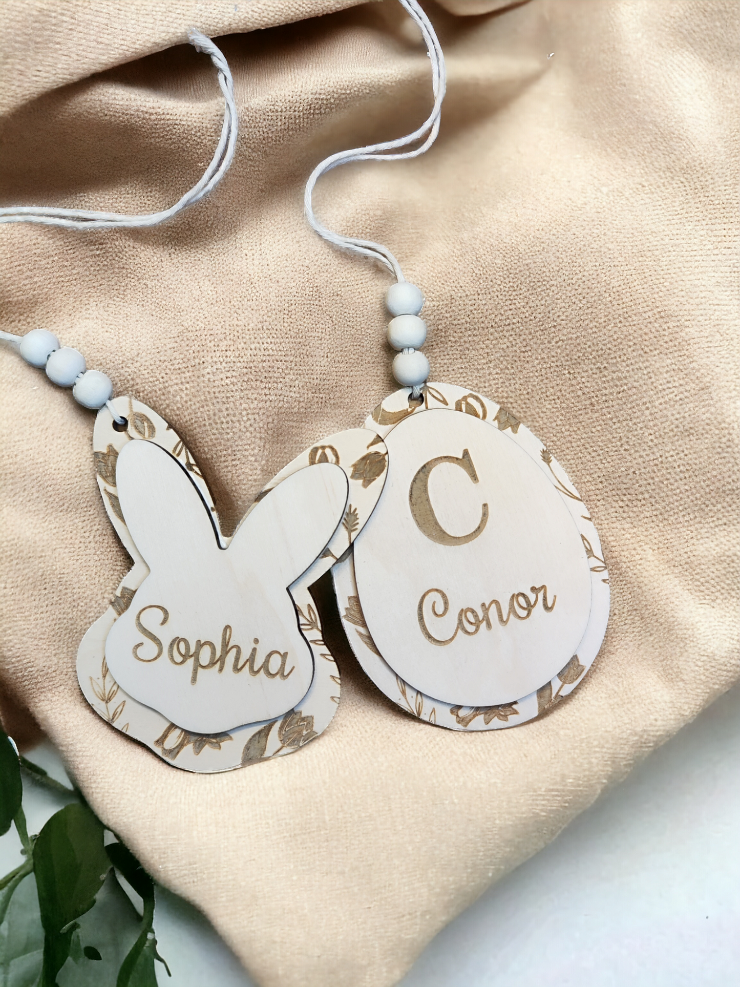 Personalised Easter Basket Tags