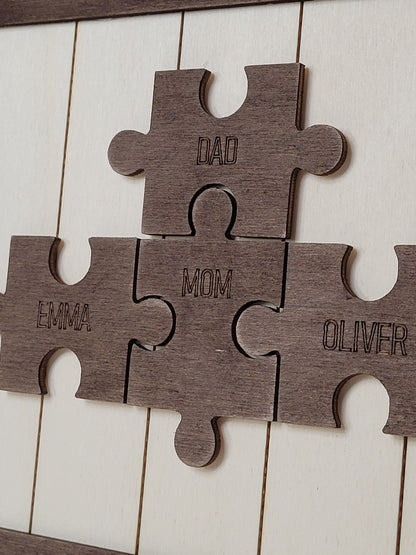 Mother's Day Puzzle Sign