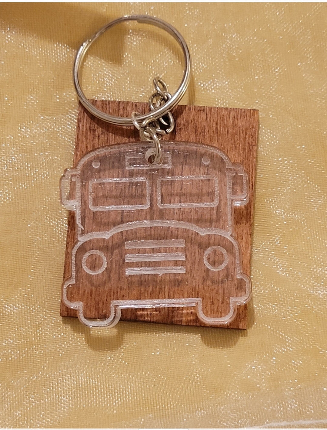 Personalised Bus Driver keychain | Gift for bus drivers