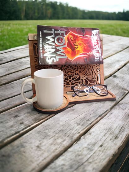 Wooden Book Valet Tray