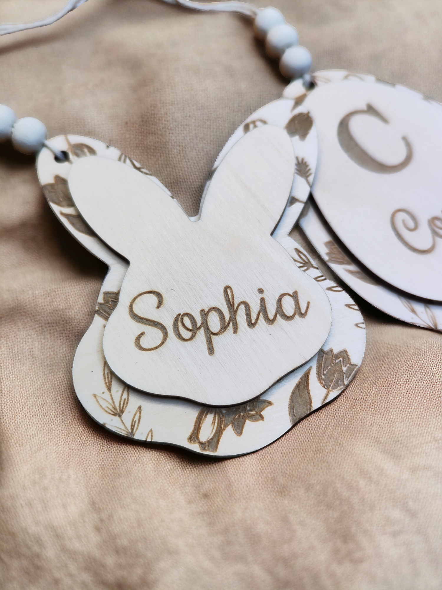Personalised Easter Basket Tags