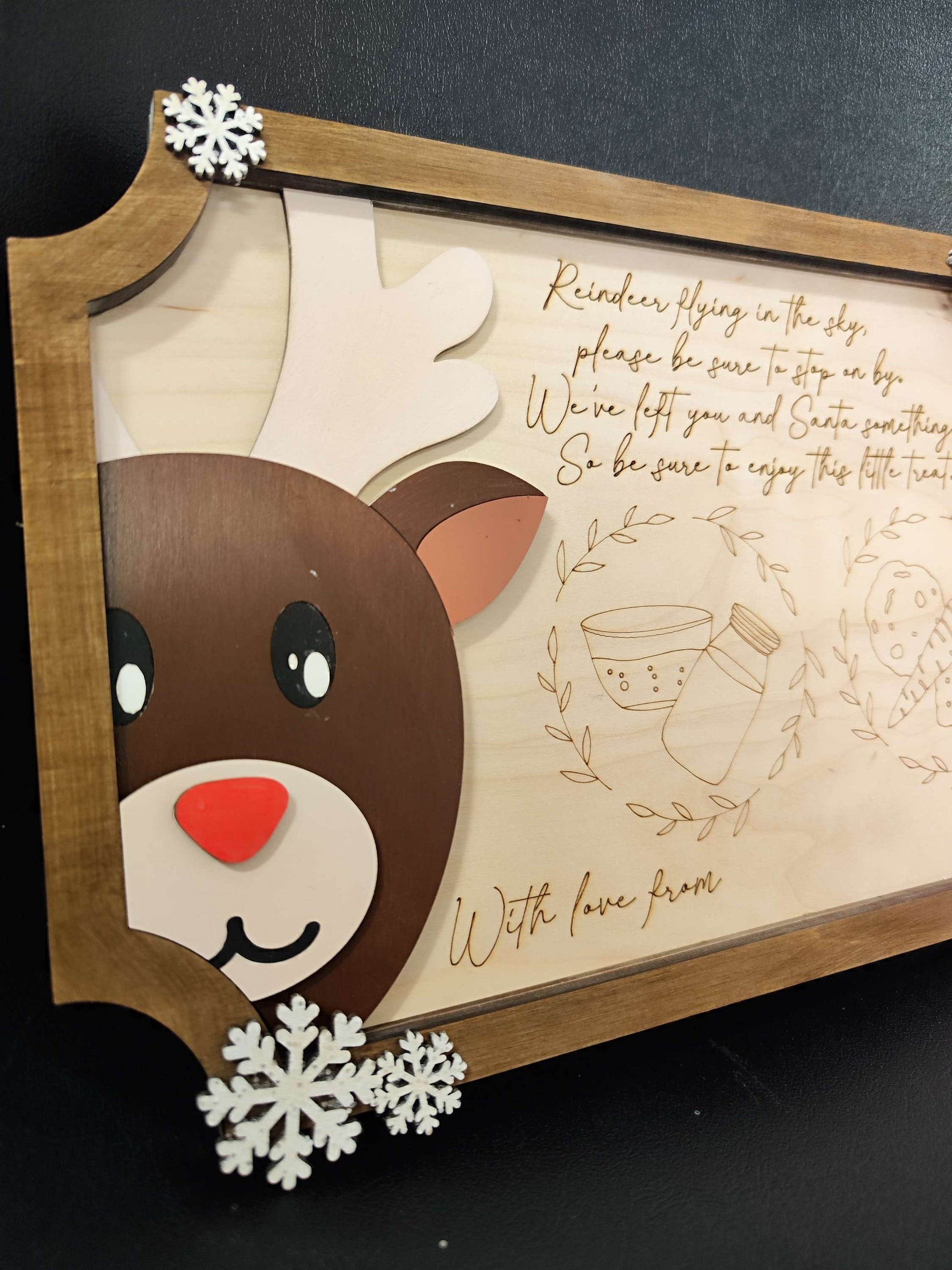 Personalised Santa's Treat Tray