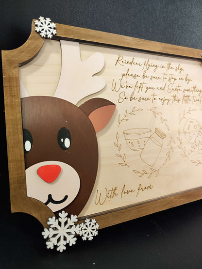 Personalised Santa's Treat Tray