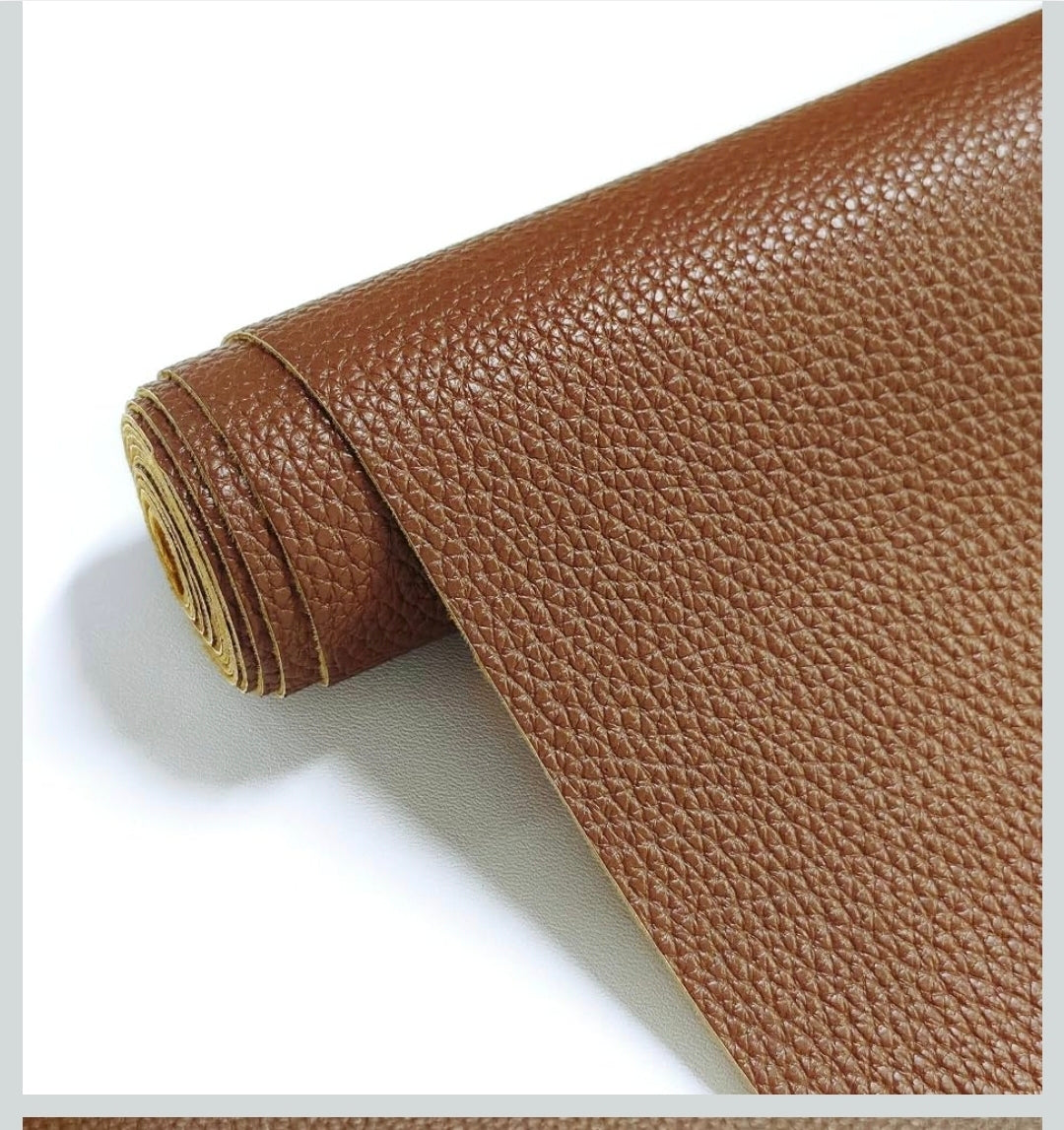 Wooden Book Coaster with Leatherette Cover