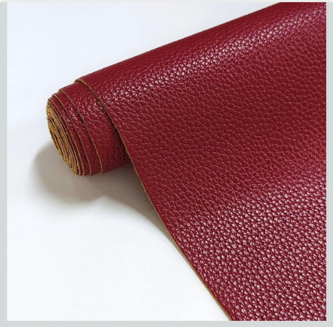 Wooden Book Coaster with Leatherette Cover